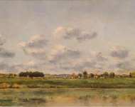 Daubigny Charles-Francois Banks of the Oise  - Hermitage